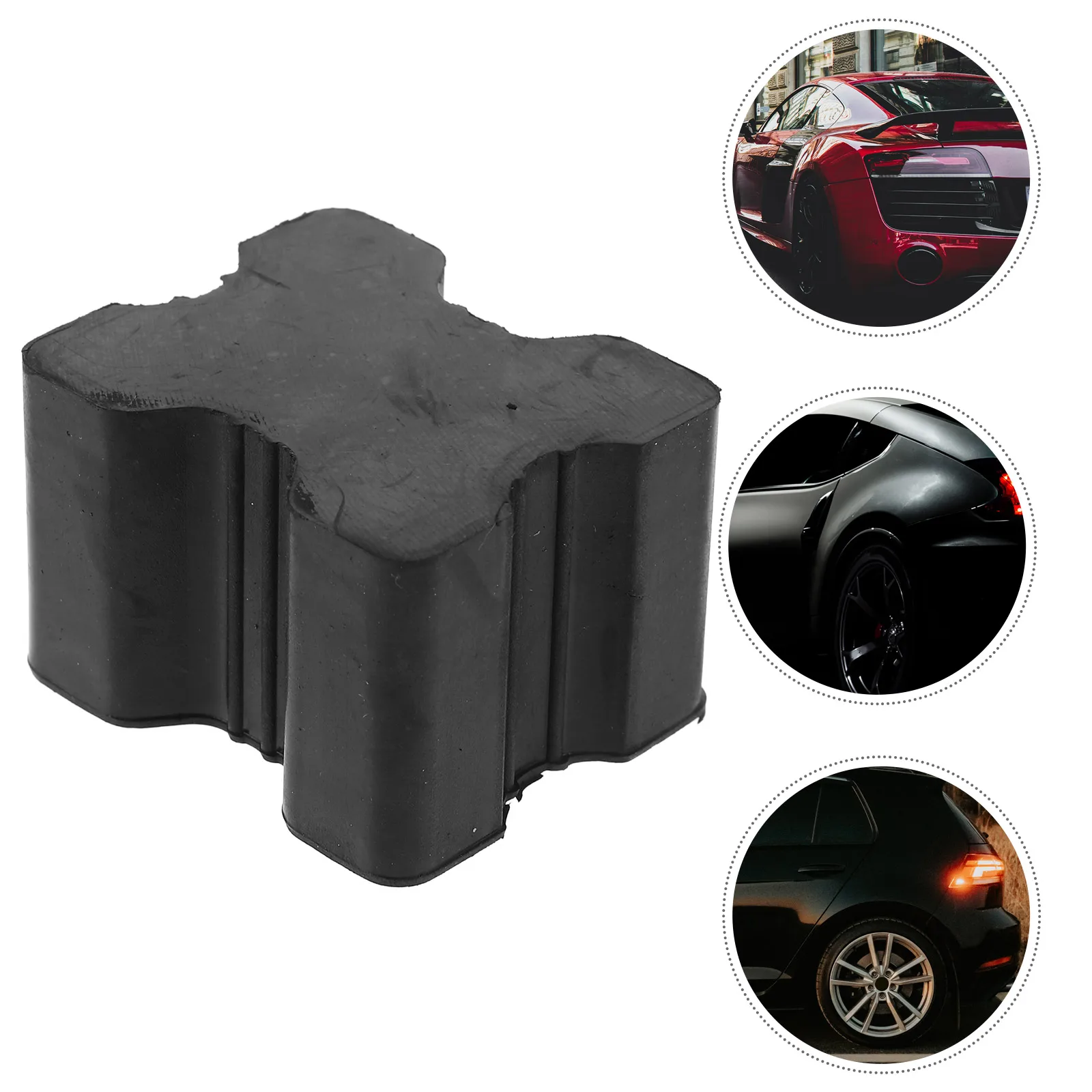 

8 Pcs Shock Absorbing Rubber Pad Car Door Gasket Compression Automotive Spring Buffer
