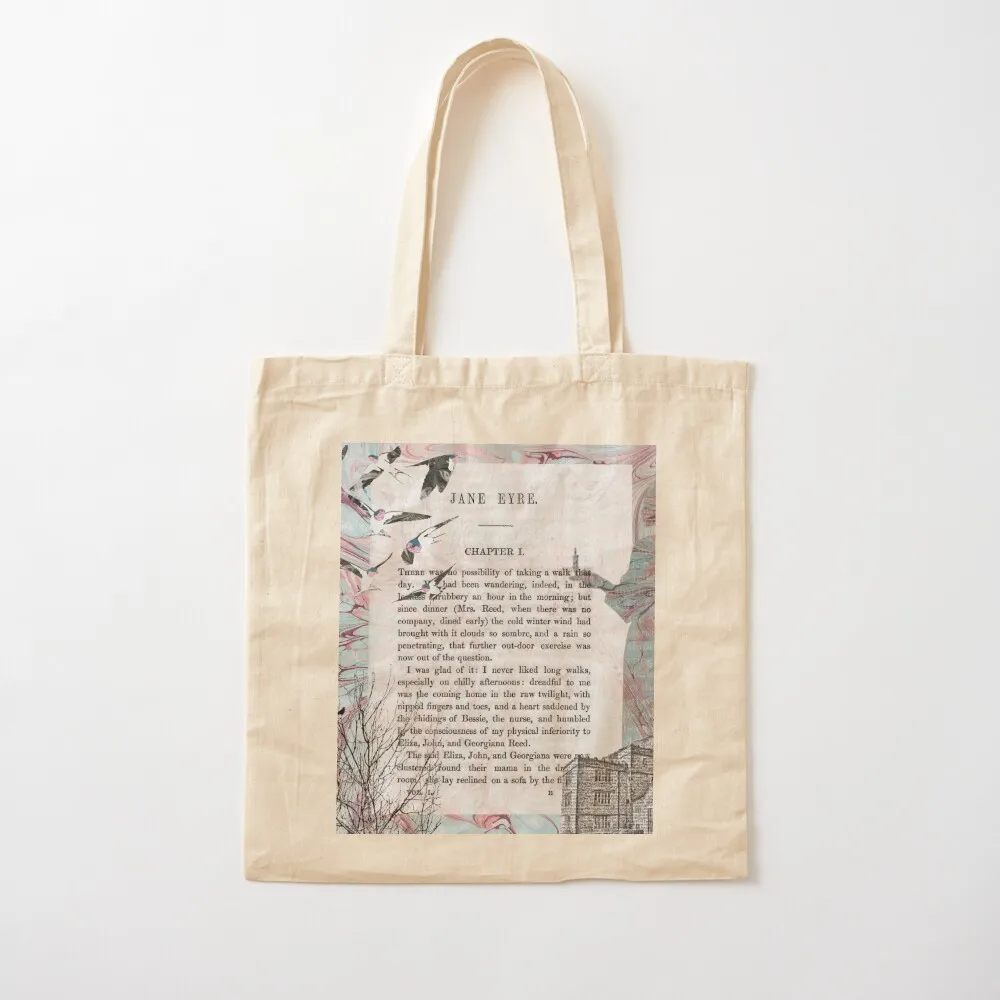 

Jane Eyre Collage Tote Bag Handbags the tote bag