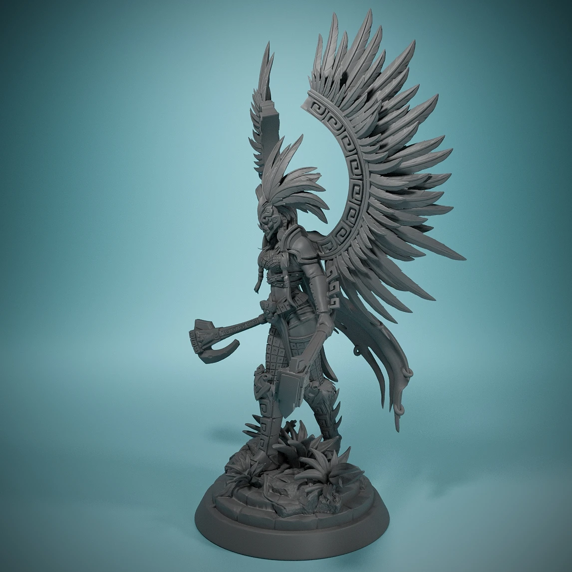 Amazon โมเดลเรซิน General_Mask-Miniature เหมาะอย่างยิ่งสำหรับเล่นเกมแบบยุทธวิธี-แบบจำลองวาดด้วยมือของขวัญที่ต้องการ