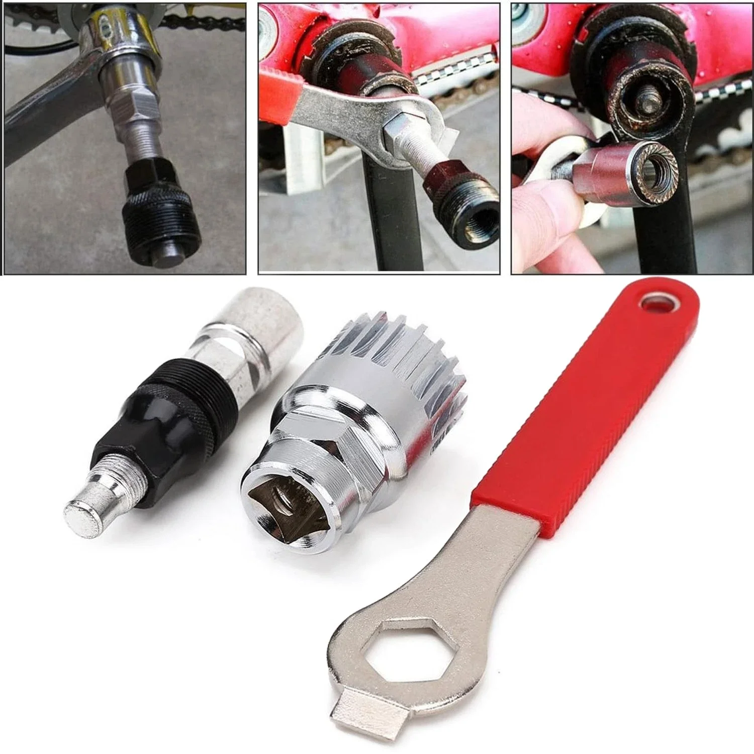 Professional Bicycle Crank Extractor Bottom Bracket Remover Spanner Repair Tool Cycling Repair Tool