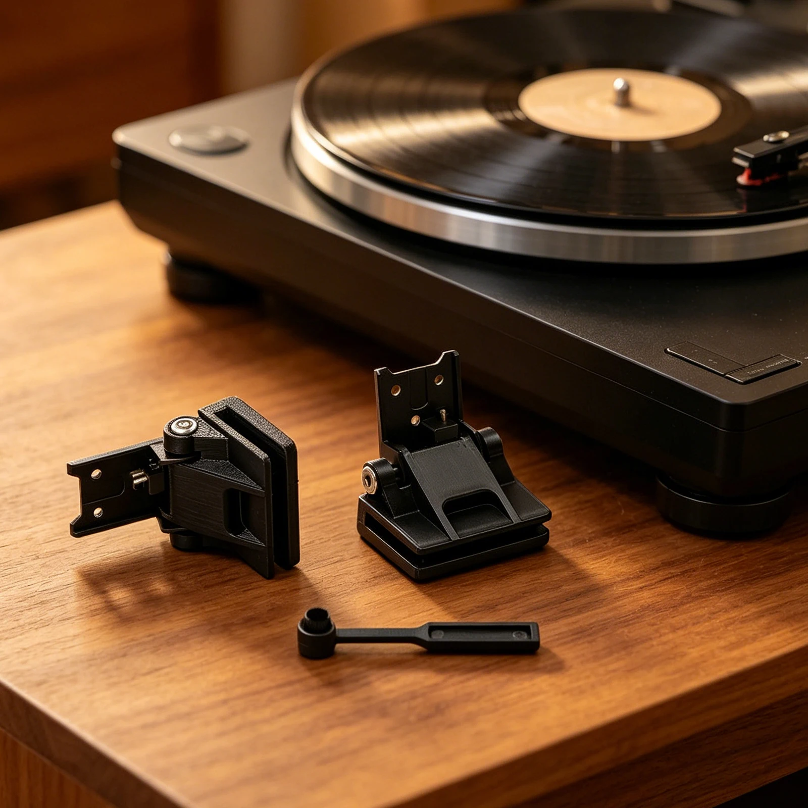 Dust Cover Hinge Turntable Parts For PS-11 PS-22 P-200 RW777 -Record Player Lid Support Bracket Hardware