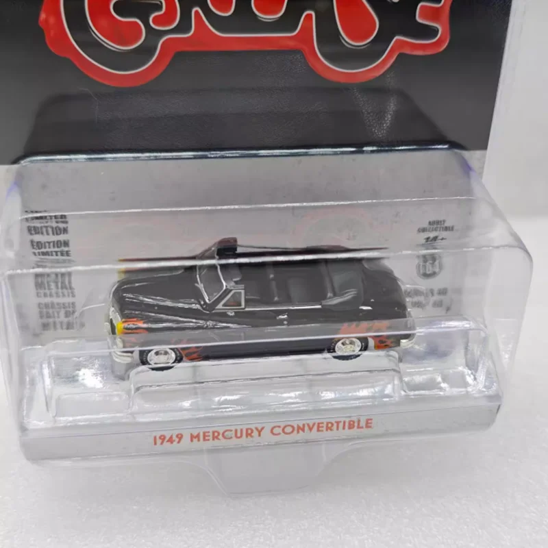 

Greenlight масштаб 1:64 1987, кабриолет Mercury из сплава, имитация модели автомобиля, статическая коллекция, украшенные праздничные подарки