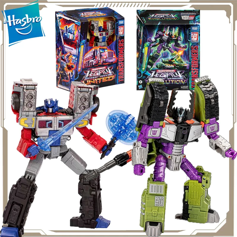 

Hasbro оригинальные трансформеры аниме фигурка Legacy Evolution G2 Laser Optimus Prime фигурка игрушки для мальчиков и девочек детский подарок
