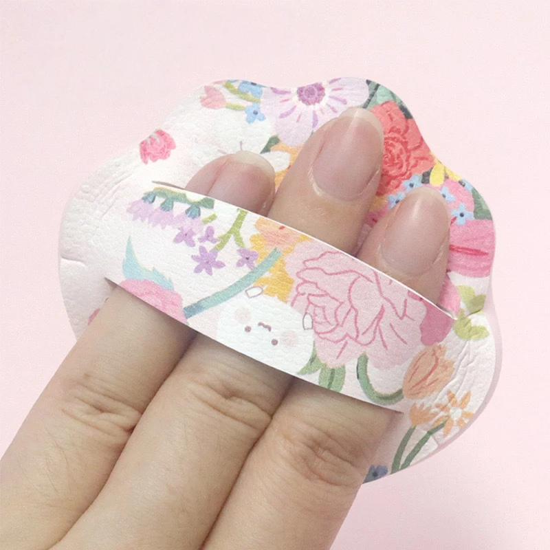 1/3 لطيف أرنب قذيفة الخطمي وسادة هوائية مسحوق نفخة سميكة روبيسيل شل شكل ماكياج مسحوق نفخة الجافة والرطبة ذات الاستخدام المزدوج Bea