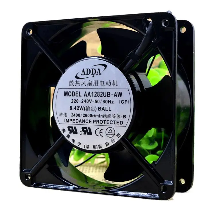 AddaCo-Hi AA1282UB-AW 12cm 12038 220v Cabinet Cooling Fan