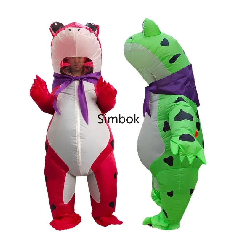 Inflatable Cosplay Costume for Adult Men and Women, Cute Frog Doll, Halloween Stage Show, Funny Decorations