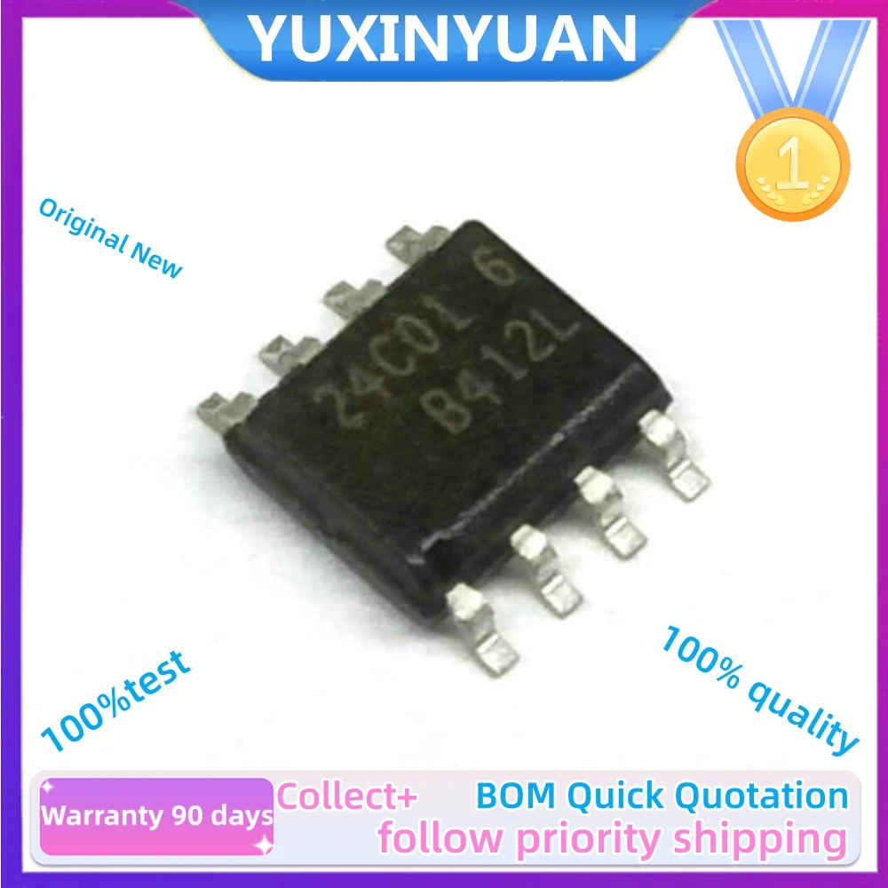 20PCS 24C01 24C02 24C04 24C08 24C16 24C32 93C46 93C56 93C66 93C86 sop8 YUXINYUAN