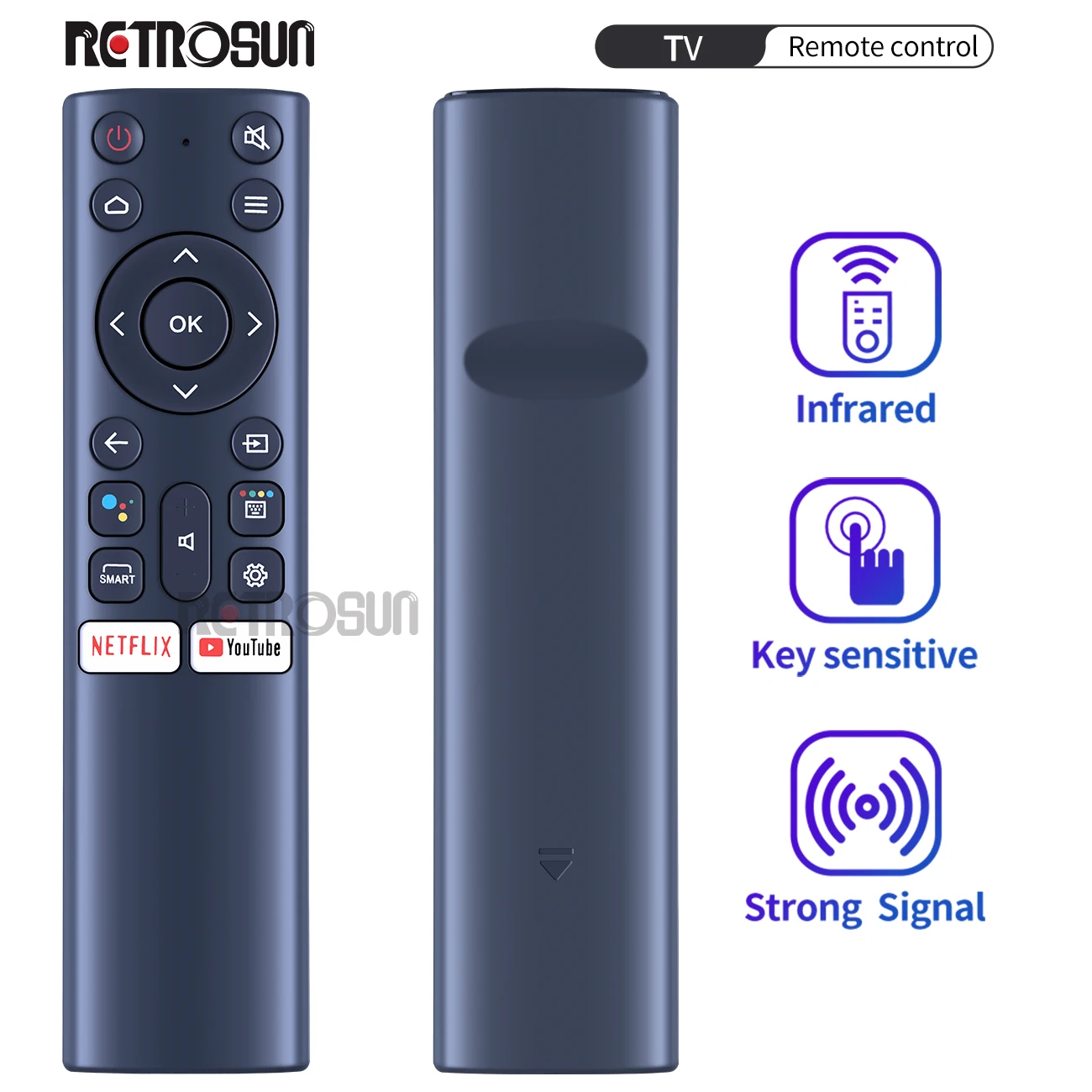 New FOR THEUHD CASPER TCL Remote Control RC860 without Voice