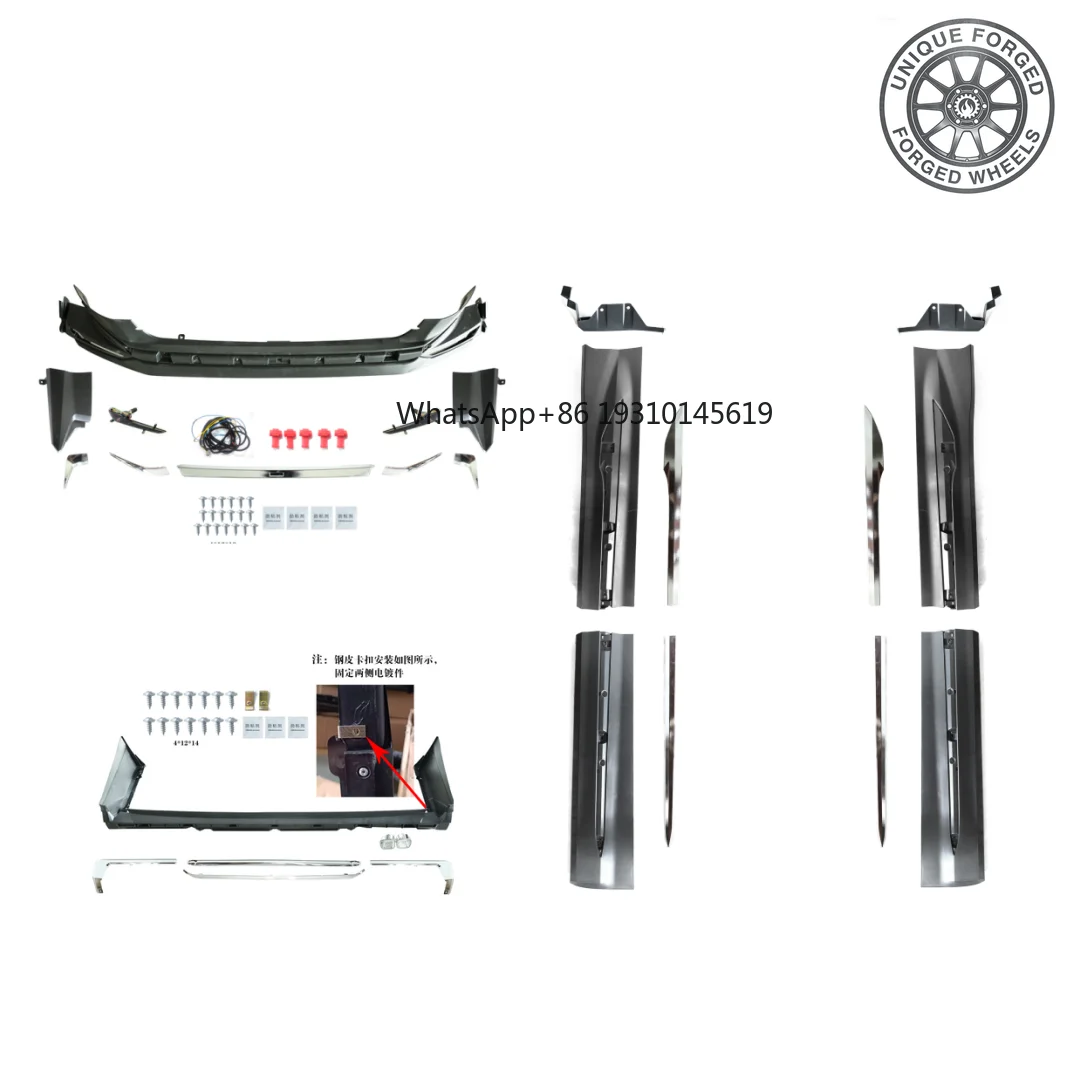 

26style MonaLisa Style Body Kits Bumper For Toyota Vellfire 40 Series 2024