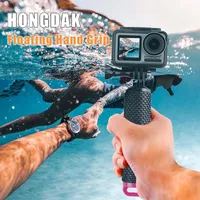 Action Camera Waterproof Water Floating Hand Grip For Gopro Hero Float Handle Mount Accessories For Xiaomi Yi SJ4000 DJI Osmo