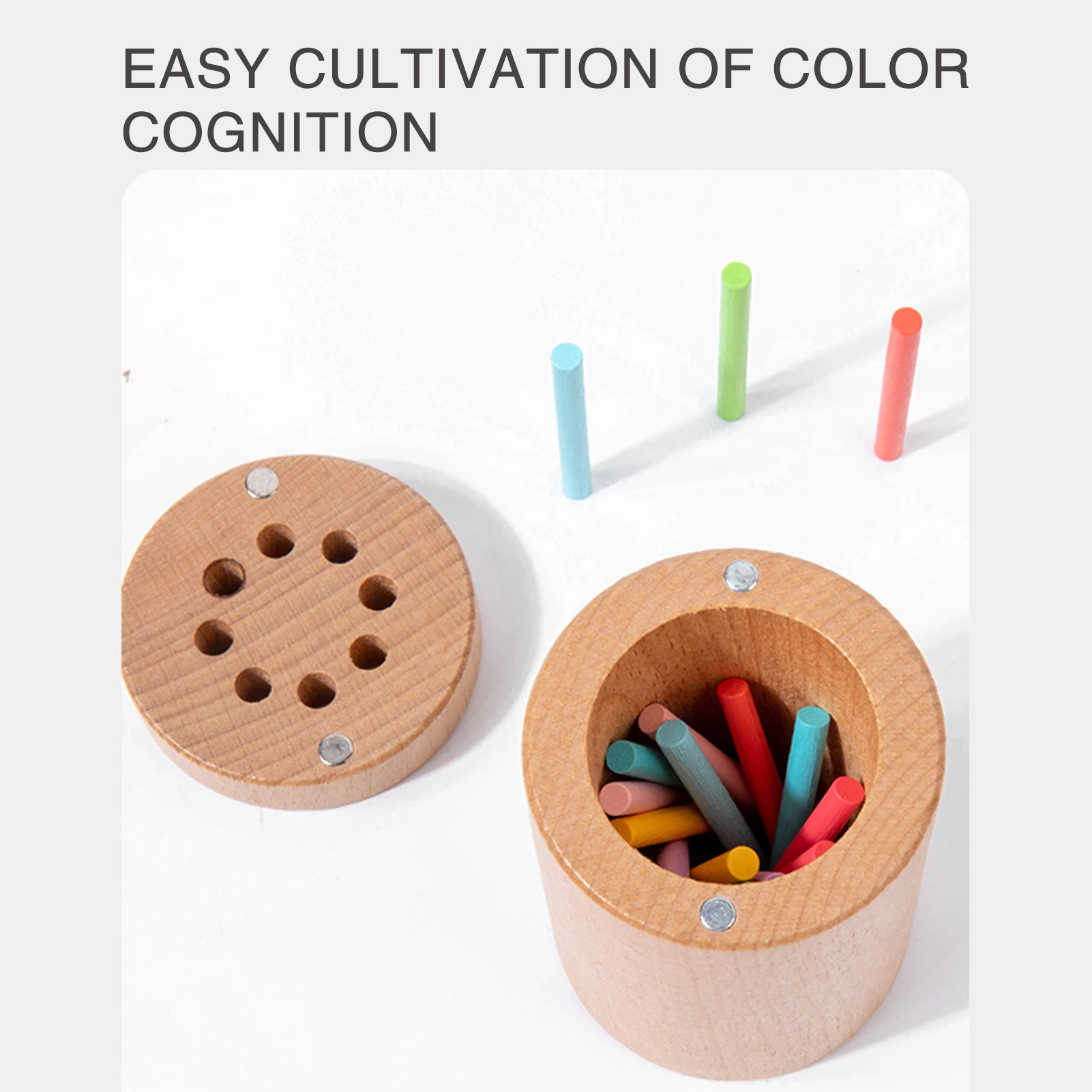 Color Matching Montessori Toys Funny Montessori Logical Thinking Training Toys for Boys Girls Early Learning Aids