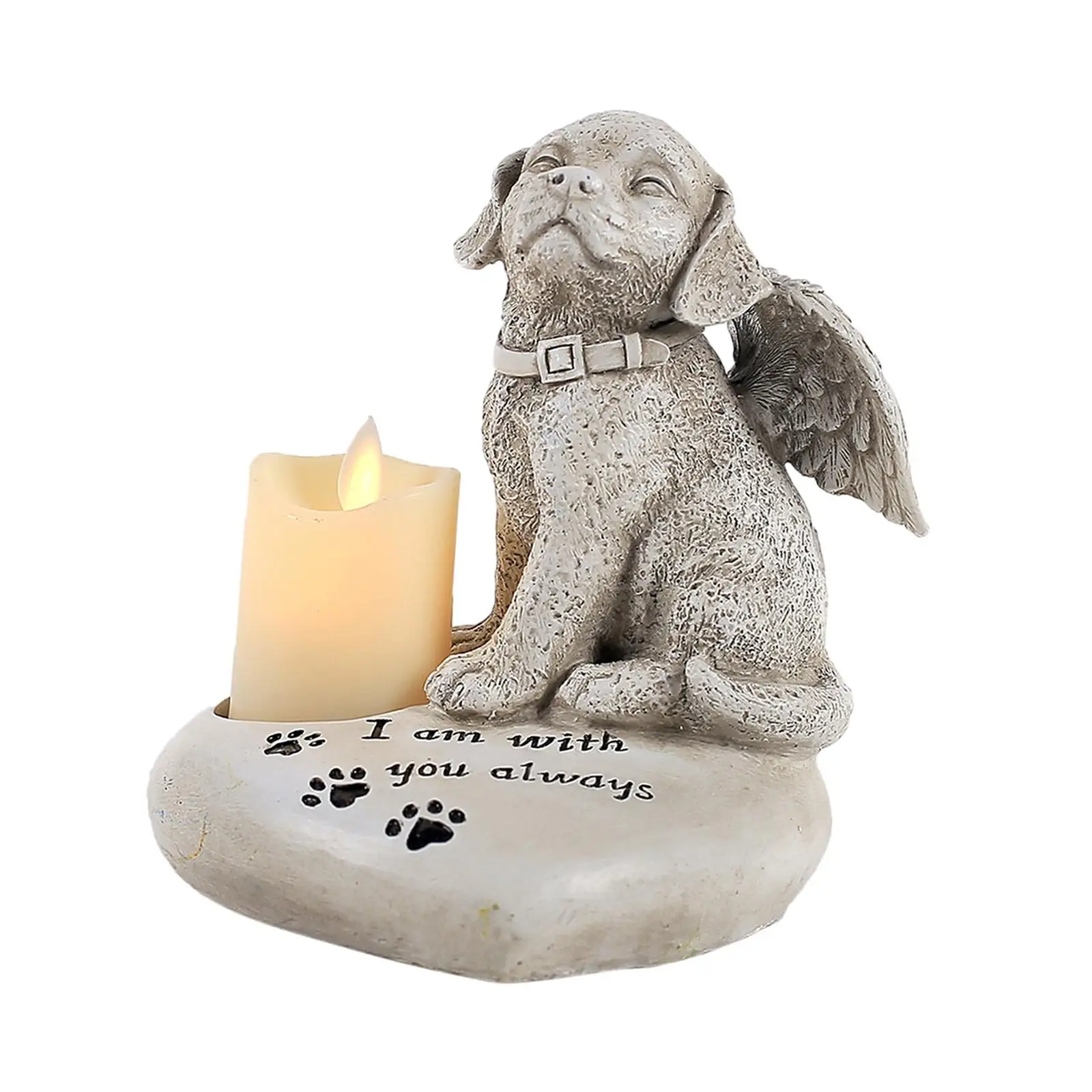 

Dog Memorial Statue for Dog Lovers Outdoor Sculptures Dogs Passing Away Gift