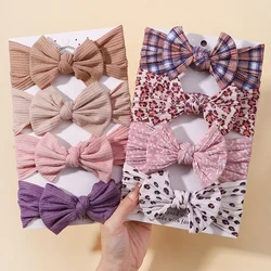 1 pçs bebê recém-nascido bandana para meninas malha elástica crianças turbante arcos do bebê macio náilon crianças headwear acessórios para o cabelo 48 cores