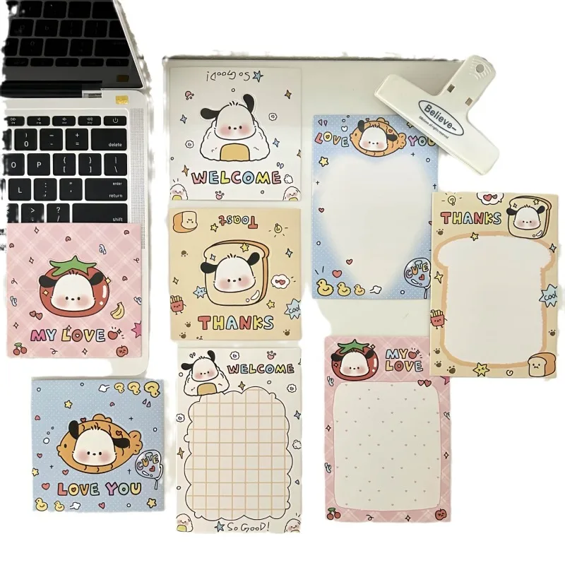 Original Cute Little Pa Puppy Out of The Card Head Card Back Small Card Material Packaging Gift Wrap Stickers Half Fold Card