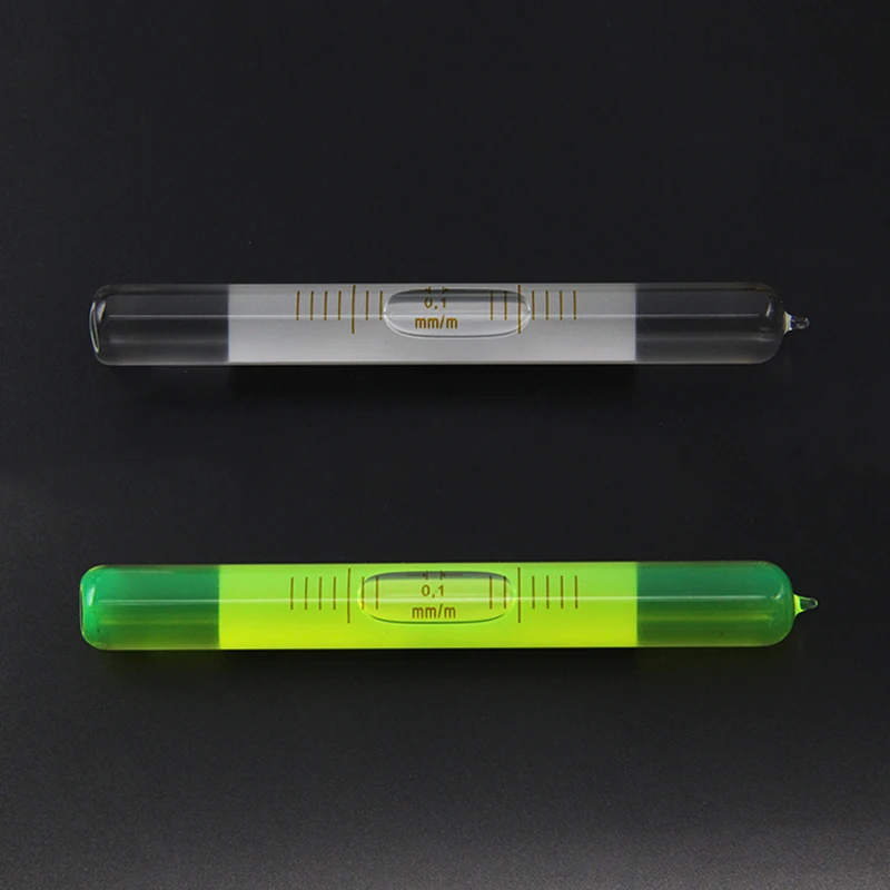 Glass tube type horizontal bubble high-precision level water ruler with an accuracy of 0.1mm/m