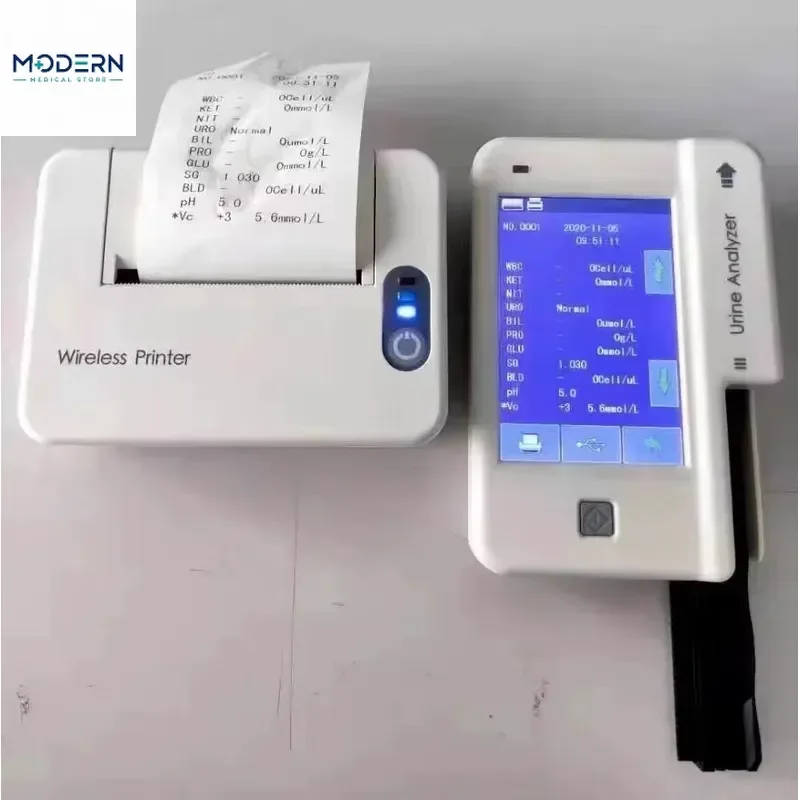 2026 New, High Quality, Portable Vet Urine UPC with 4-Wavelength Tech Auto PH Color Adjustment Wireless Printer and