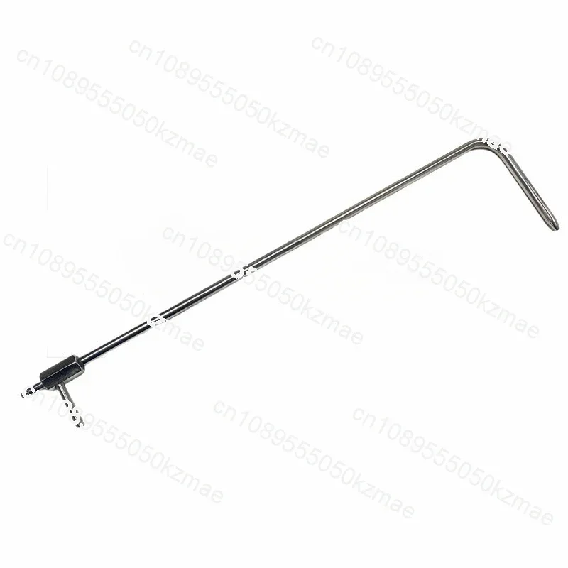 Industrial L-Shaped Pitot Tube for HVAC & Duct Air Flow Measurement, 350/500/1000mm Options, Works with Digital Pressure Gauge