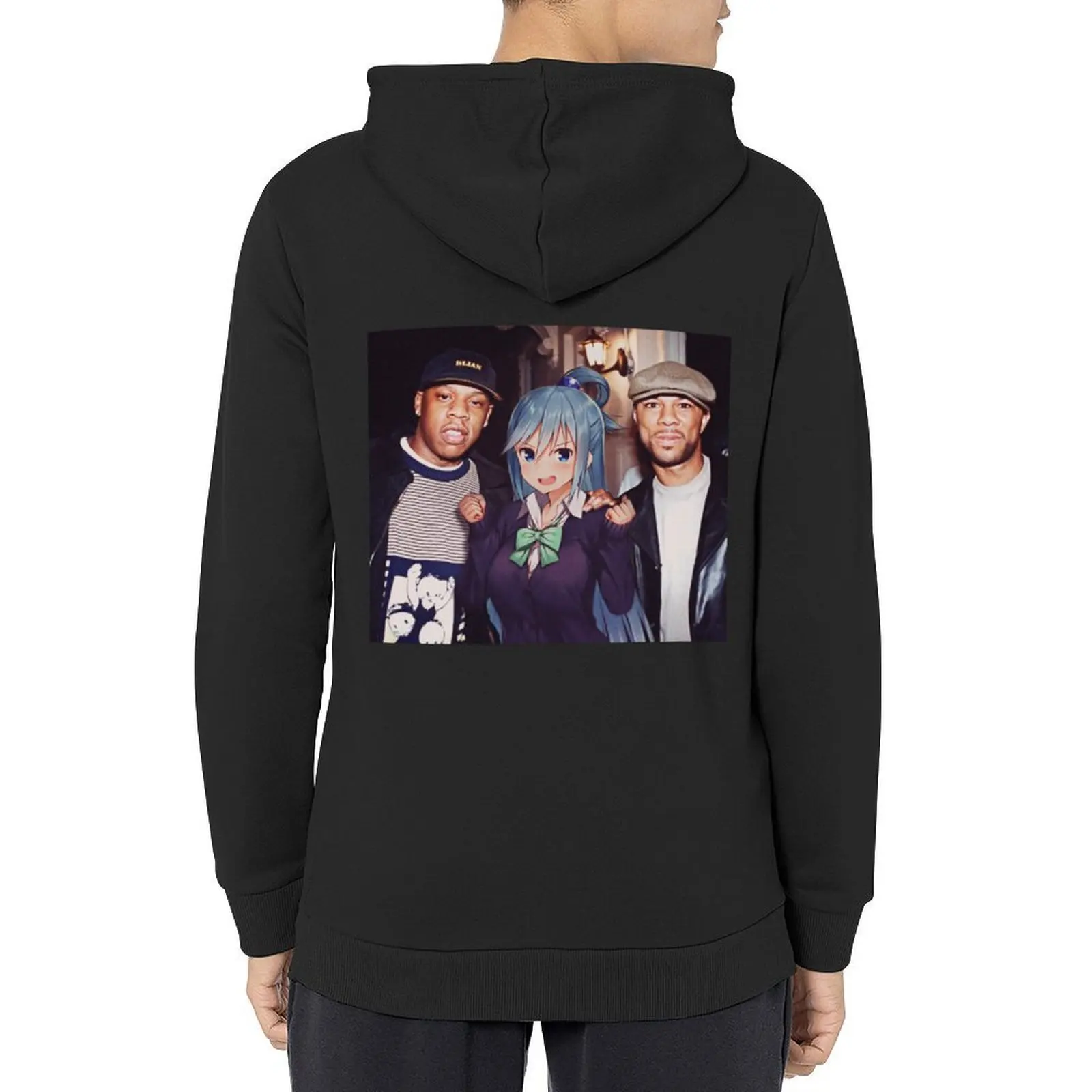 

Jay-z feat. Aqua Hoodie mens designer clothes men wear autumn jacket men mens clothes japanese hoodie