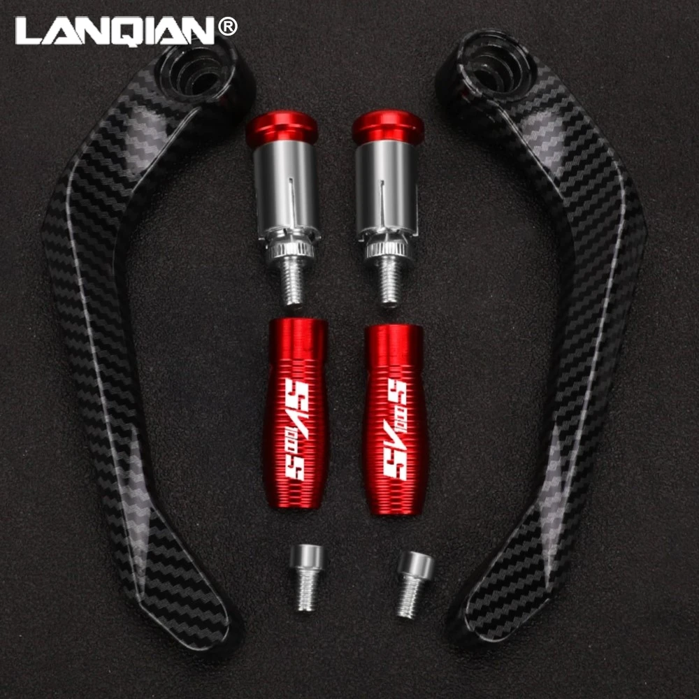 

Motorcycle CNC Handlebar Brake For SUZUKI SV1000 SV1000S SV 1000 SV1000S Clutch Lever Hand Guard Protector Handguard Accessories