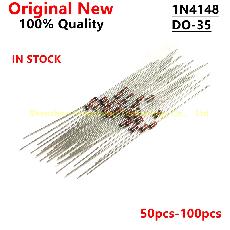 

(50PCS-100PCS)1N4148 High-speed Switching Diodes DO-35 new original