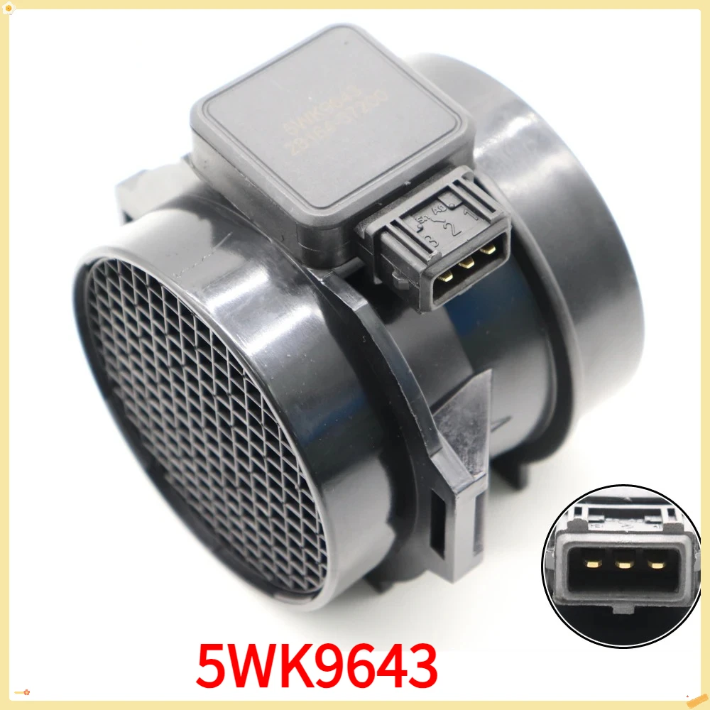 

Car Mass Air Flow Meter Sensor 5WK9643 MAF For Hyundai Sonata Tucson Tiburon Santa Fe Kia Sportage Magentis Optima 2.5L 2.7L New