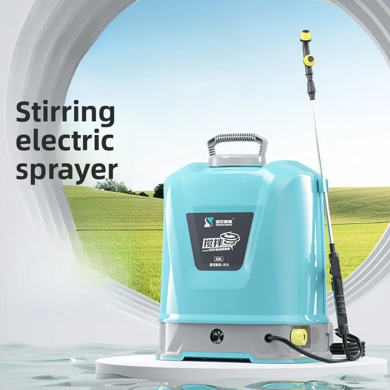 New Model Agricultural Pesticide Mixing Backpack Sprayer Electric Disinfection Sprayer Garden Mist Sprayer Misting System