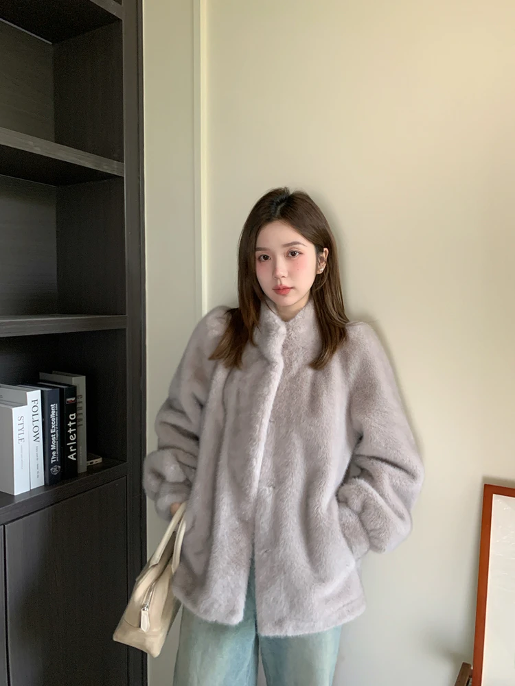 

Зимняя теплая верхняя одежда Chen Wenwen Xenl: Модное женское пальто с меховой подкладкой, утепленное, больших размеров...