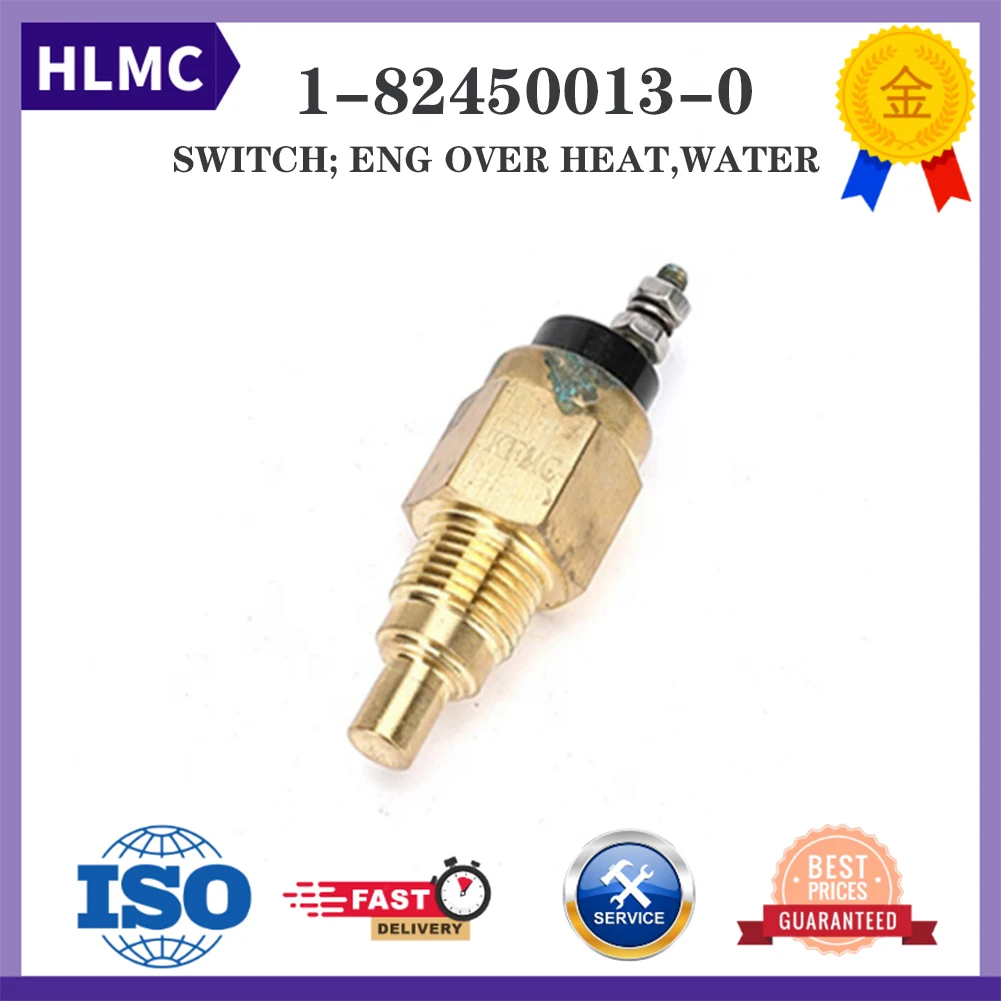 1-82450013-0 1824500130 Water Temperature Sensor Hitachi Excavator CX1000 EX1000 EX400 KH250HD KH300 EX200-2 EX200-3 EX200-5