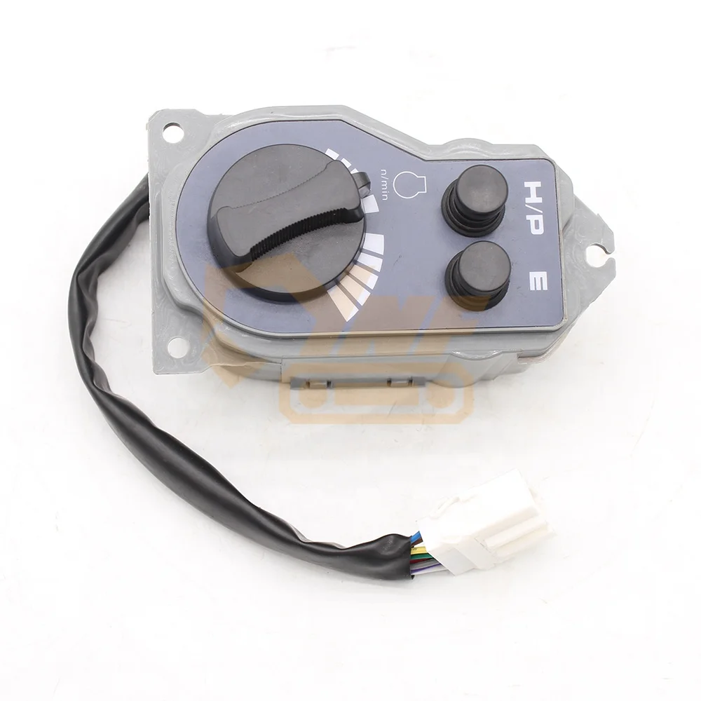 Excavator Dial Switch EX120-5 EX200-5 Throttle Knob 434-1545 4341545 Dial Fuel For Hitachi Throttle Knob