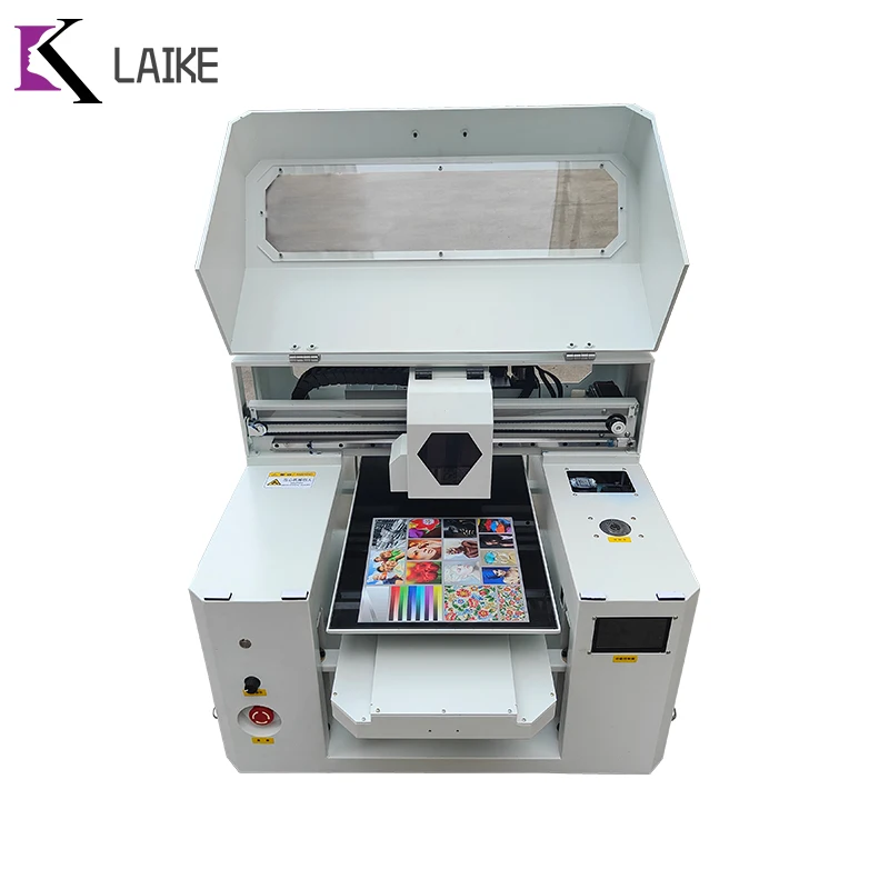 Best Mini Size Desktop Flatbed Led Light Phone Case A5 Uv Printer For Wooden Paper