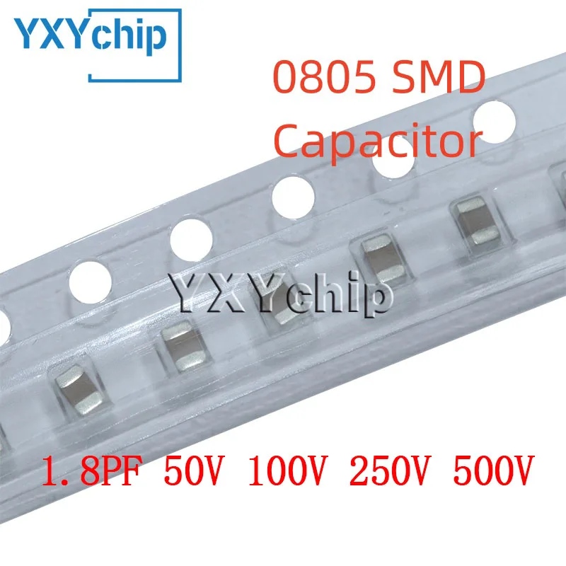 50PCS 0805 1.8PF 50…