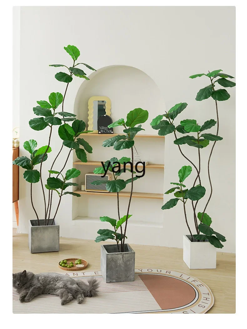 CX  simulation green plant potted plant advanced bionic plant large floor ornament