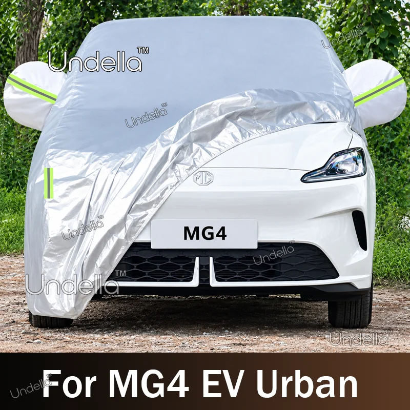For MG4 EV Urban 2026 2027 Car Cover Outdoor Protection Sun Snow UV Sunshade Waterproof All Weather Dustproof Vehicle Cover