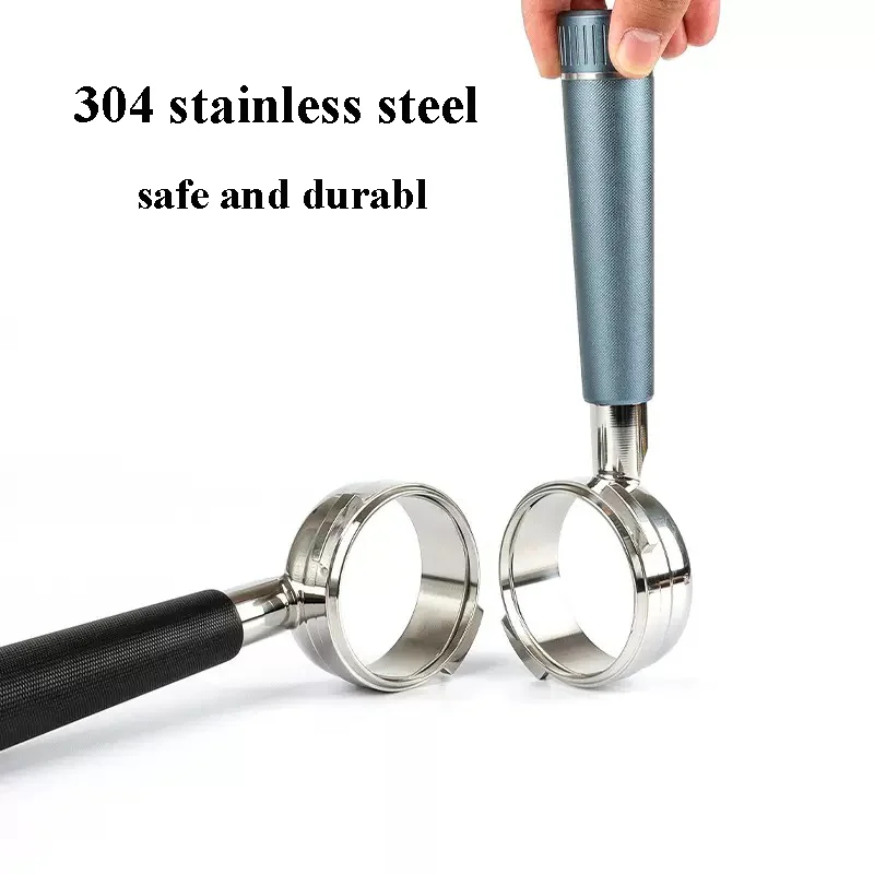 Obrázek 5: 58mm bezedné portafilter pro bezzera/astoria/klub/gino - nerez ocel káva madlo s double-spout koš, barista nářadí