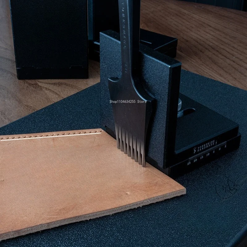Black Vertical Cutting Aid with Adjustable Spacing for Beginners Cut at 90 Degrees Made 9003 Aluminum Alloy Anodized Durability