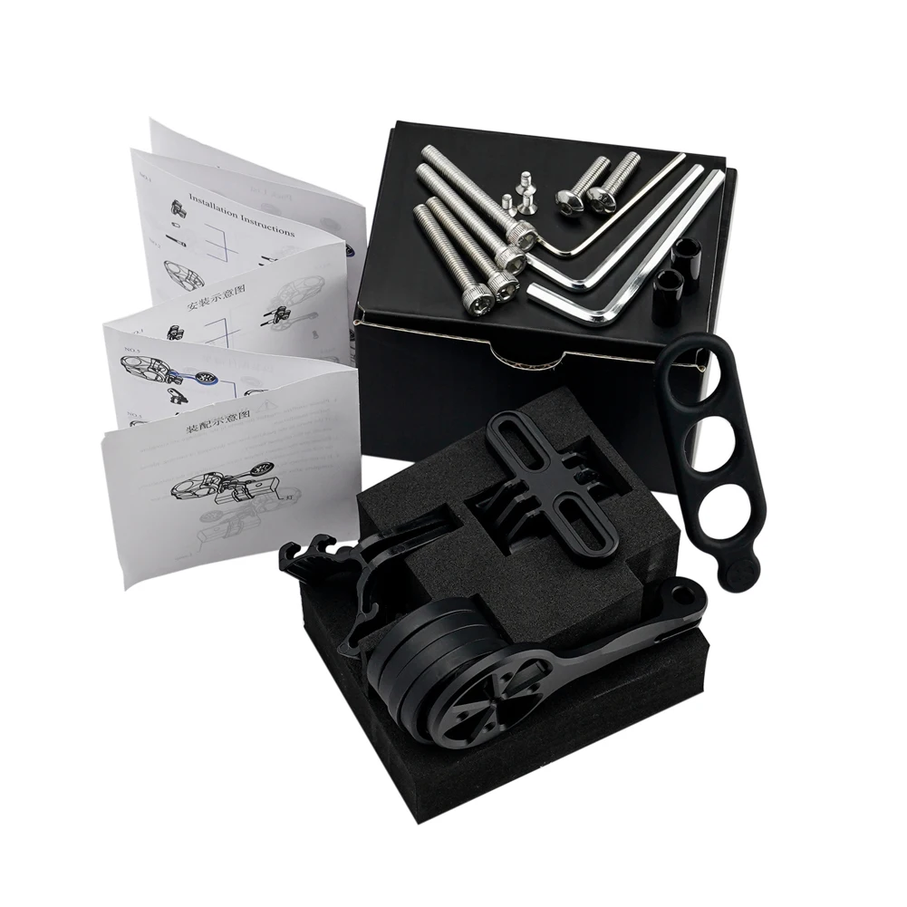 دراجة الكمبيوتر جبل حامل الدراجة عداد السرعة تمديد حامل قوس الدراجة الكمبيوتر جبل دعم مصباح يدوي تمديد الإطار