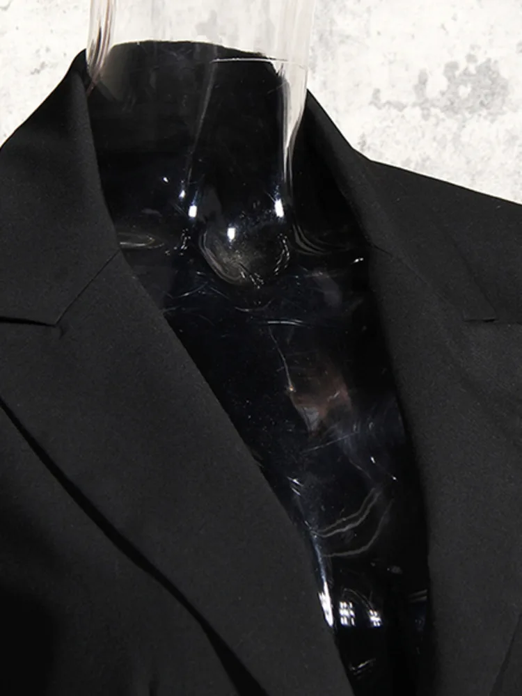 TLXT – Blazer élégant en dentelle brodée pour femme, col cranté, tunique à manches longues, manteaux décontractés, mode automne 2024