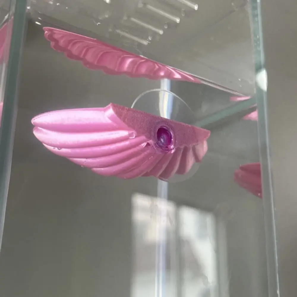 New Shell Shaped Betta Hammock Suction Cup Smooth Pad Fish Cave Betta Rest Pad Aquarium Decor