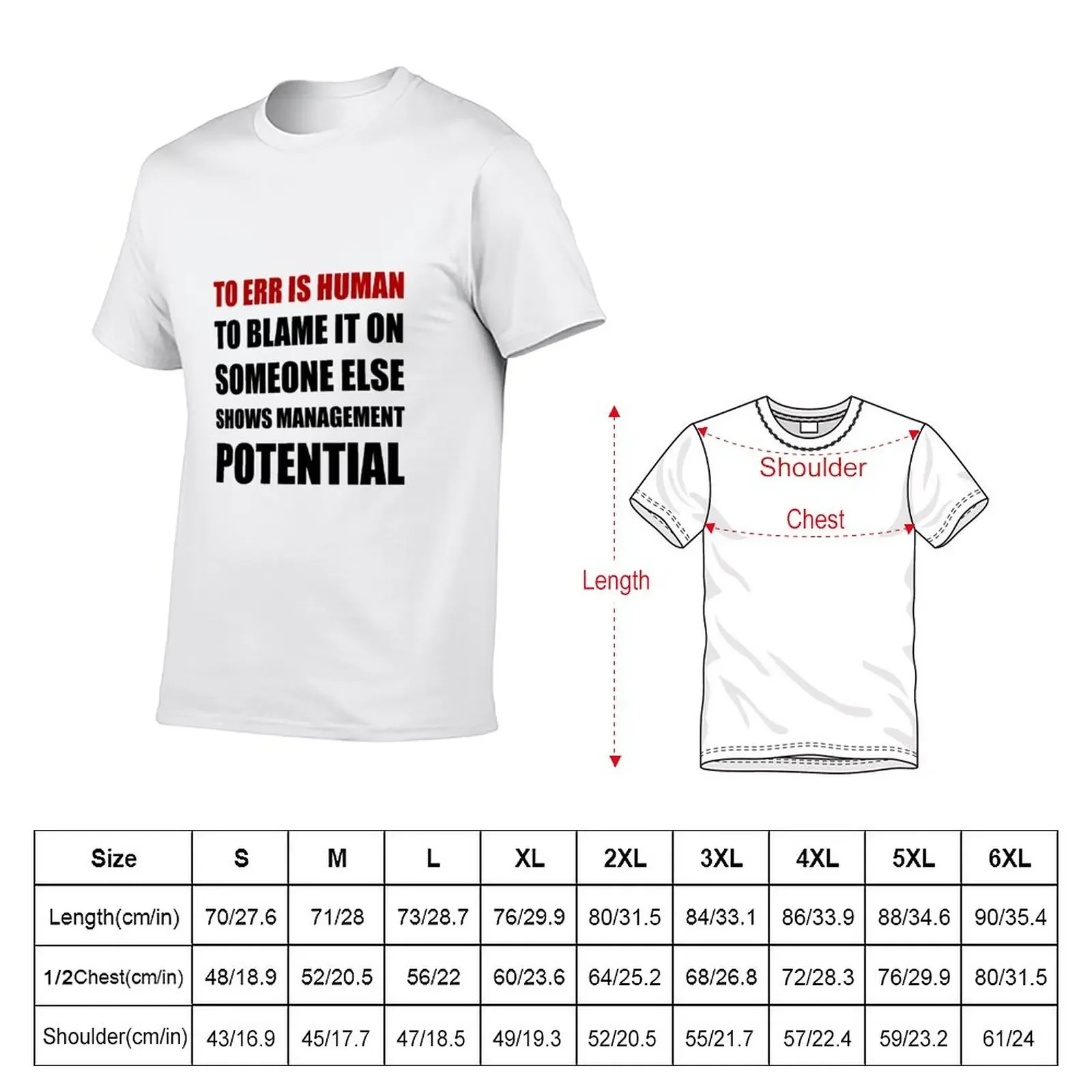 Management Potential T-Shirt hippie clothes boys animal print t shirt for men