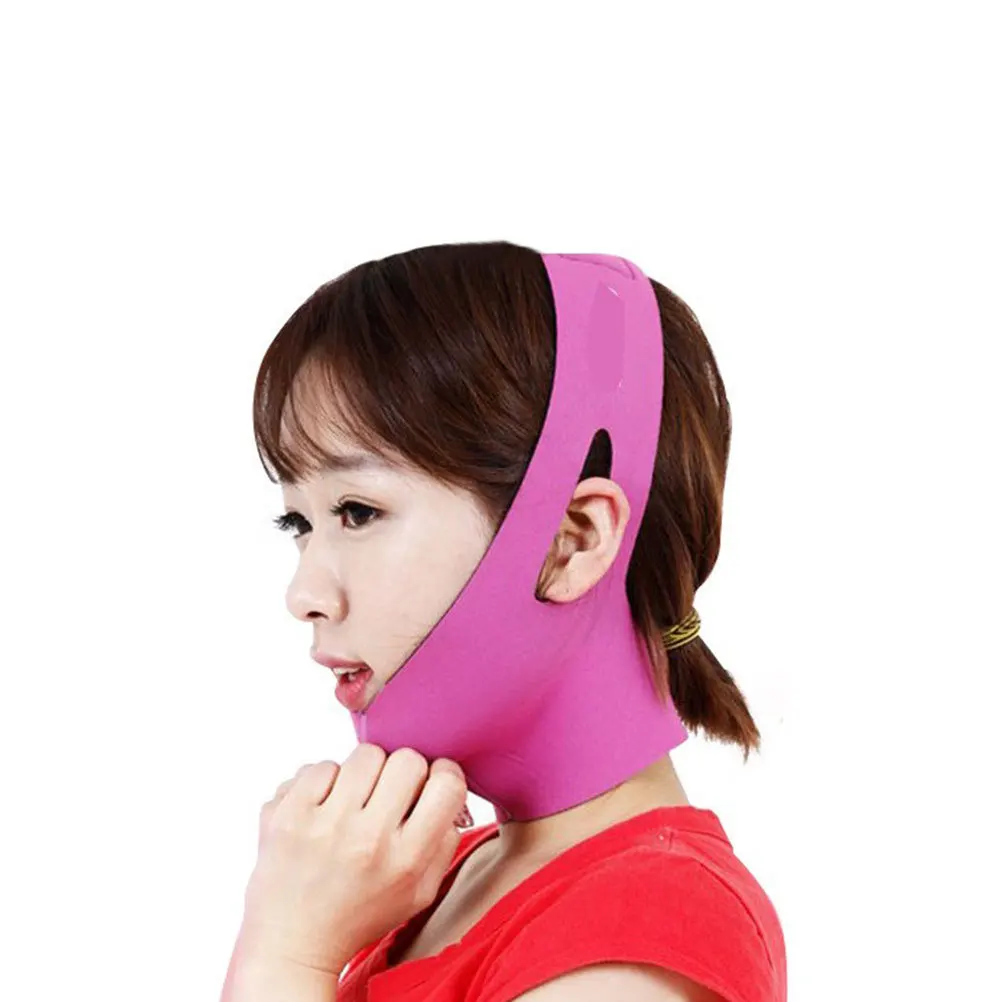 V Face Mask Face Slimming Chin Lifting Band Tighten Double Nasolabial Folds Facial Contouring Tool Skincare Device