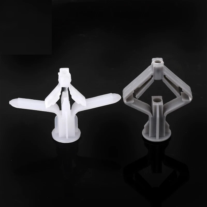 Plastic Expansion Drywall Anchor Pipe Tube Kit Self Drilling Screw Curtain Gypsum Board Hollow Drywall Anchor Bolts