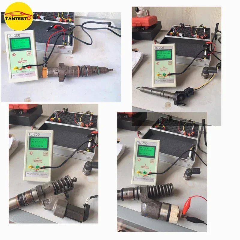 TL-200 CRIN Diesel Common Rail Injector Piezo TR LCR ESR Resistance Capacitance Inductance Tester