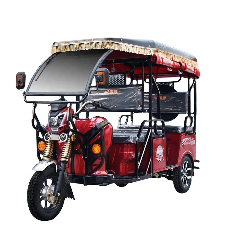 JINPENG Big Power Electric Tricycle E Rickshaw Tricycle Adults Other Tricycles for Passenger