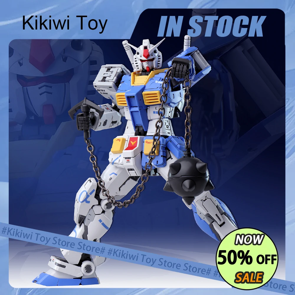 

Mg 1/100 Fat Cat Rx-78-2 Ver 2.0 Фигурка в сборе Модель Комплект Модель Rg Mode lRgu Подвижные суставы Коллекция Статуя Игрушки Подарок