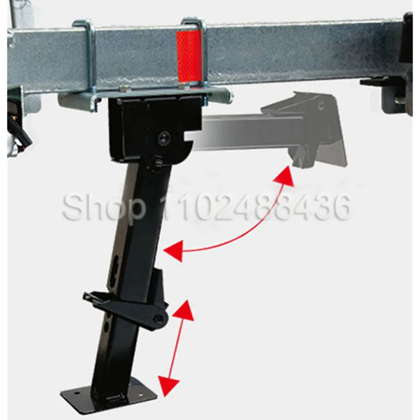 Noga podporowa stabilizator kampera podnośniki motocyklowe przyczepy nośne akcesoria do naprawy stalowy podnośnik podróż samochodem
