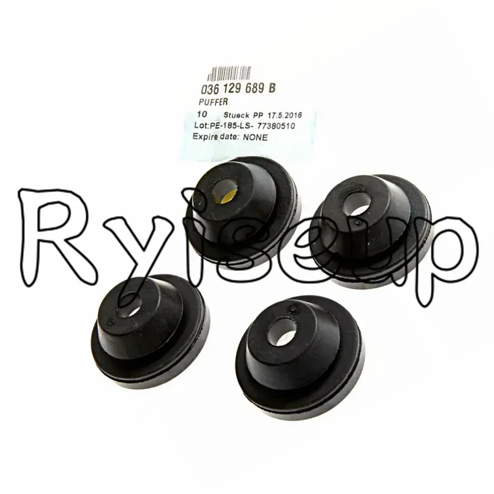 4PCS Air Filter Buffer Rubber Cover Mount  For Volkswagen Beetle 2002-2016 Golf Passat Audi A3 A6 2005-2011 For Skoda 036129689B - view 2