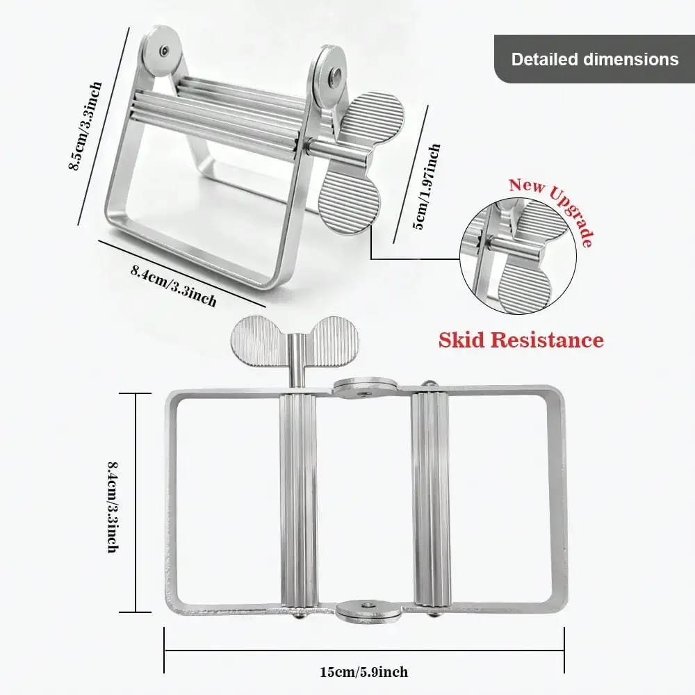 1pc Paint/Toothpaste Squeezer, Suitable For Squeezing Fluid Paints And Toothpastes, This Labor-Saving Paint/Toothpaste Squeezer Can Prevent Waste And Save You Money (Squeezer Only, No Other Accessories Included).