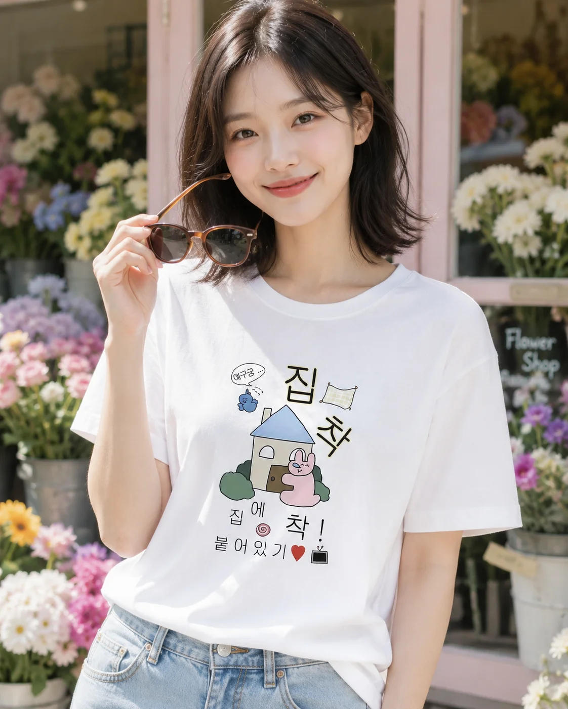 Korean Style T-shirt Short-sleeved Funny I Want To Go Home Quote  Crew Neck Tee Cute Fashion Harajuku Kawaii Tshirt Y2K Clothing