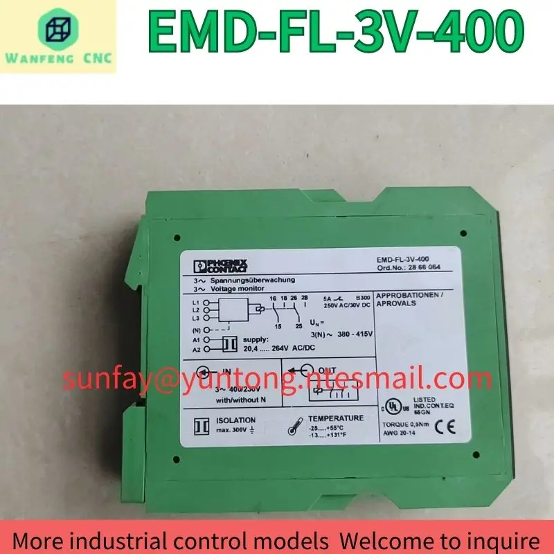 second-hand EMD-FL-3V-400 relay 2866064 test OK Fast Shipping