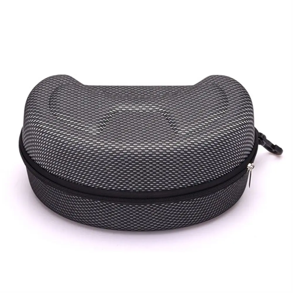 Outdoor Sports Glasses Bag Black EVA Zipper Snowboard Eyewear Case Skiing Goggles Box Ski Eyewear Case Sunglasses Carrying Case